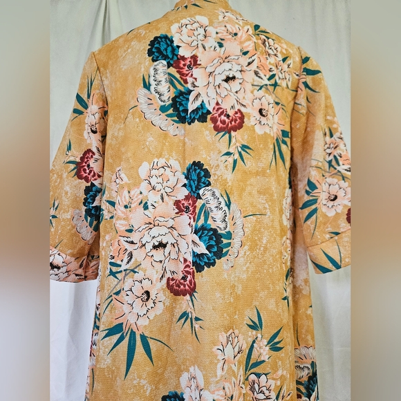 Boohoo 3/4 Sleeve Maxi Kimono - Picture 6 of 10